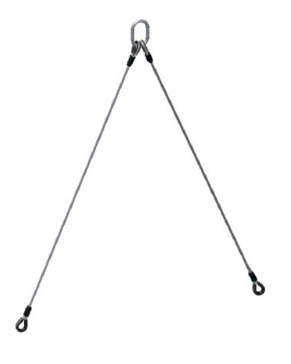 2 Leg Bridle Slings 125 HT-HT IWRC